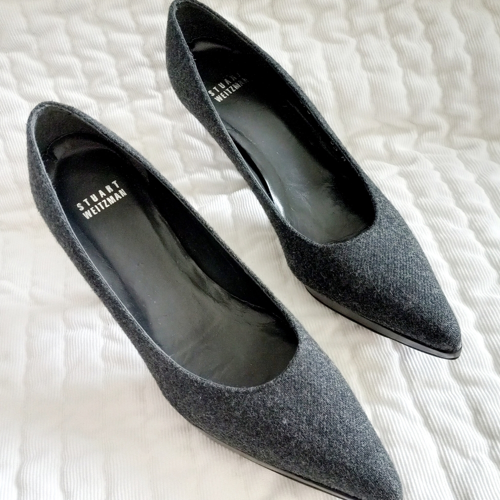 STUART WEITZMAN High Heels in Gray Sz: 5 1/2" M